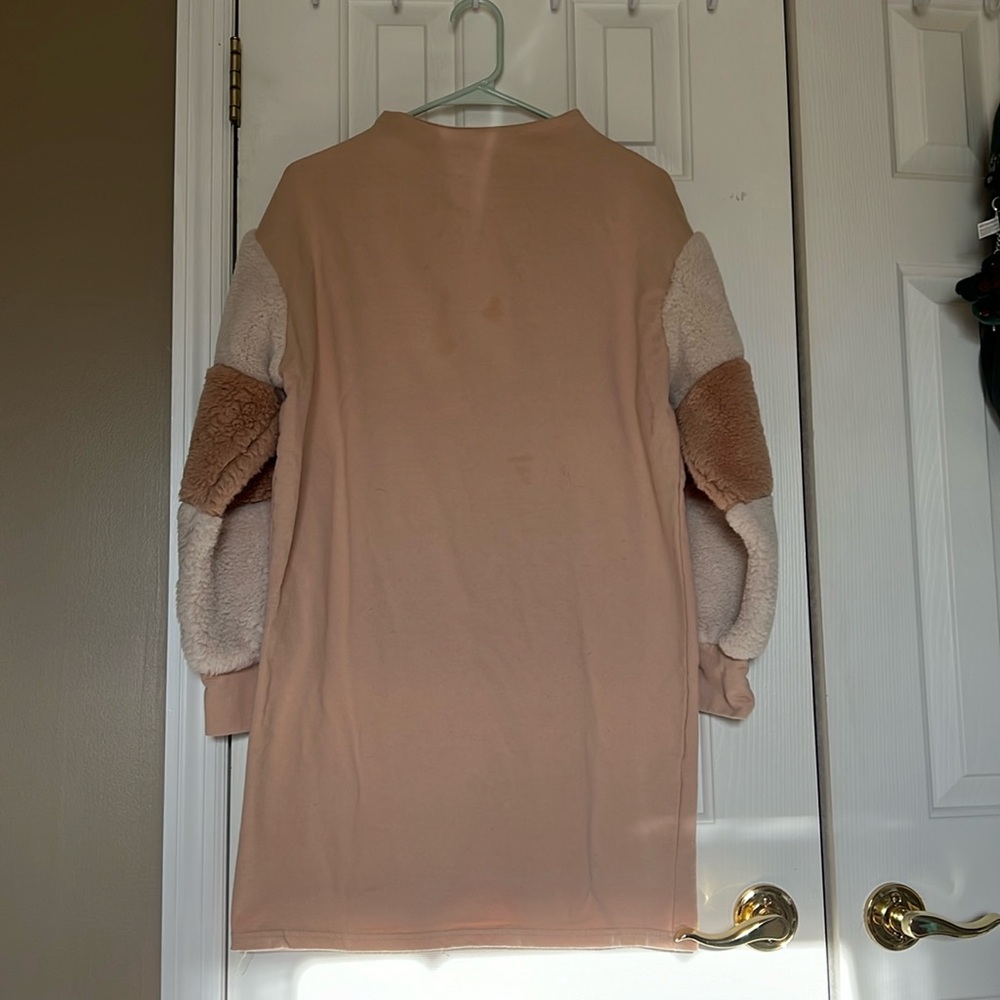 ASOS Hoodie with fluffy sleeve
